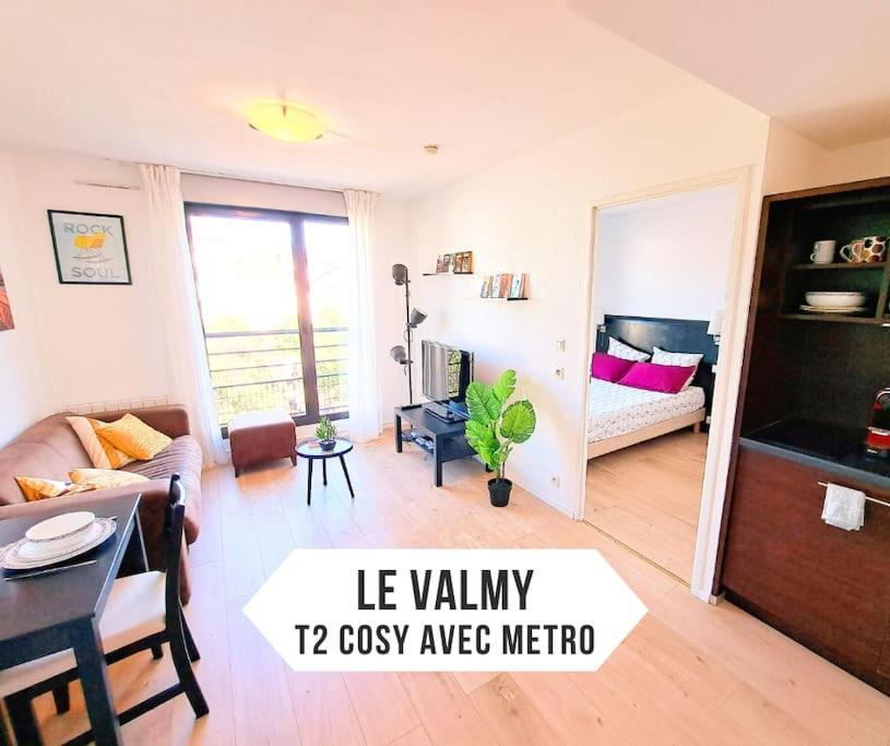 Le Valmy: Appartement Lumineux Au Pied Du Metro Lyon Buitenkant foto